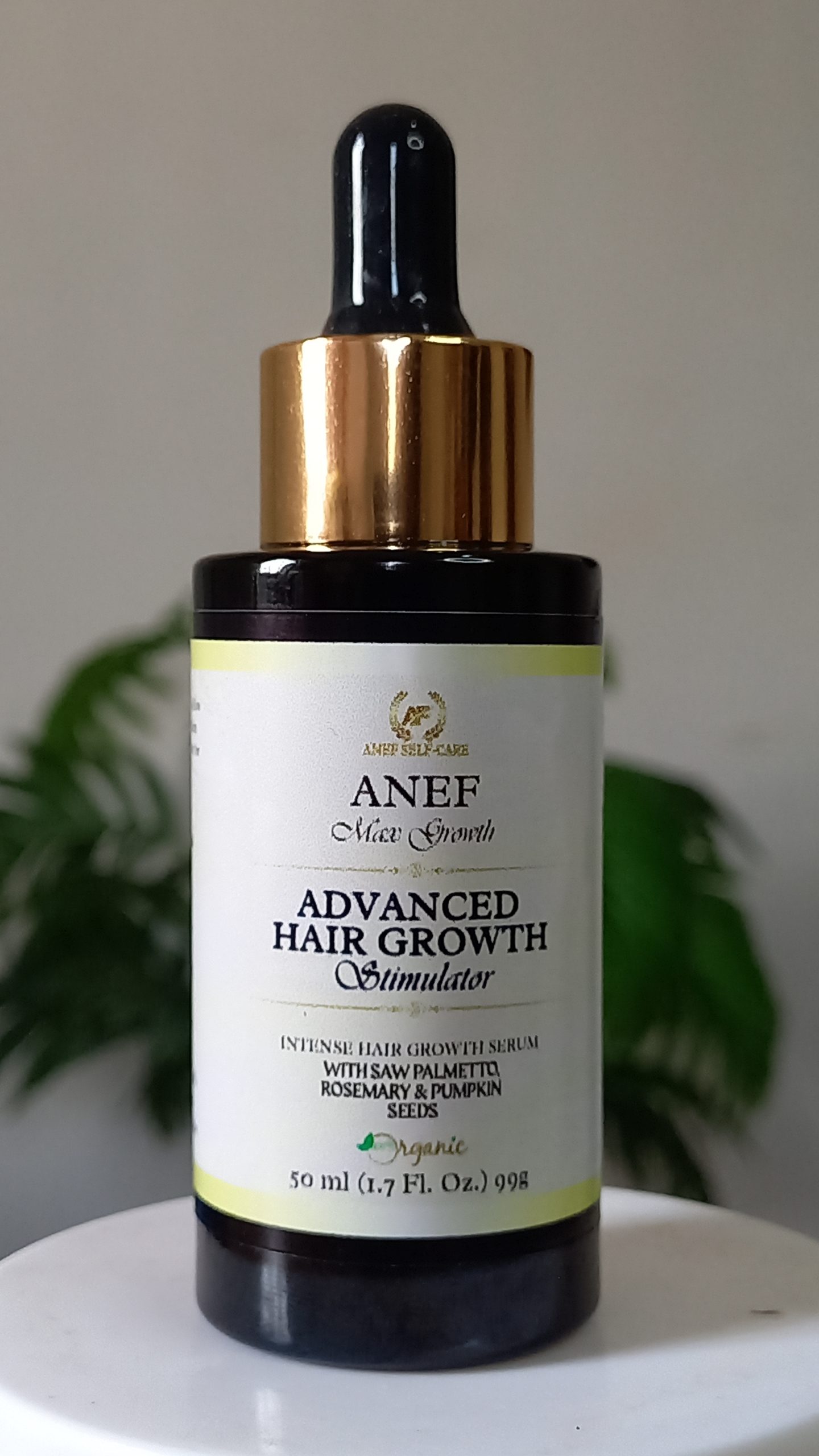 A pack of 6 bottles of Advanced Hair Growth Stimulating Oil ANEF